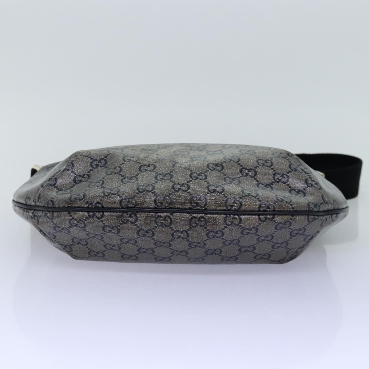 Gucci Gg Crystal Black Canvas Shoulder Bag (Pre-Owned) Size ONE SIZE - 3 Thumbnail