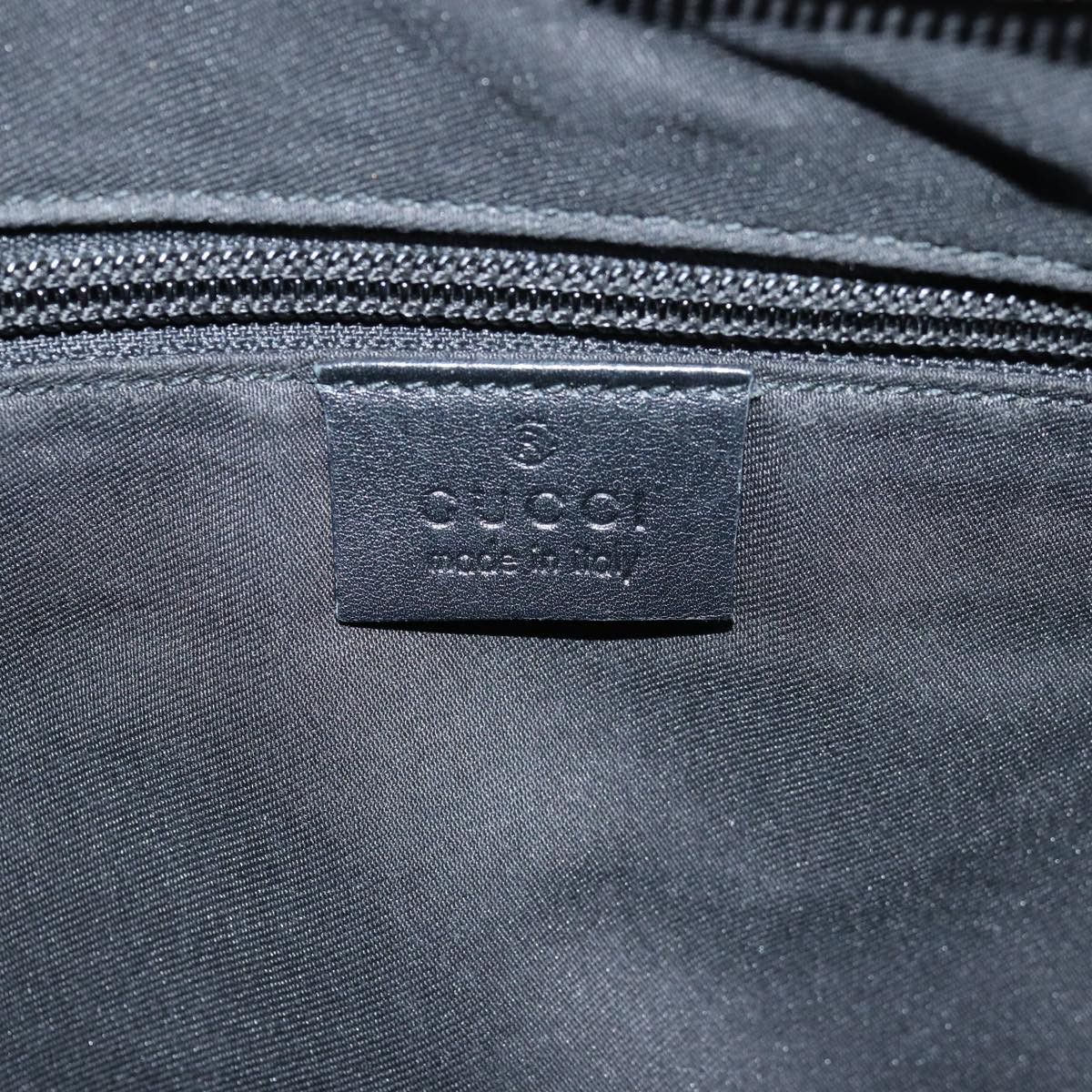 Gucci Gg Crystal Black Canvas Shoulder Bag (Pre-Owned) Size ONE SIZE - 7 Thumbnail