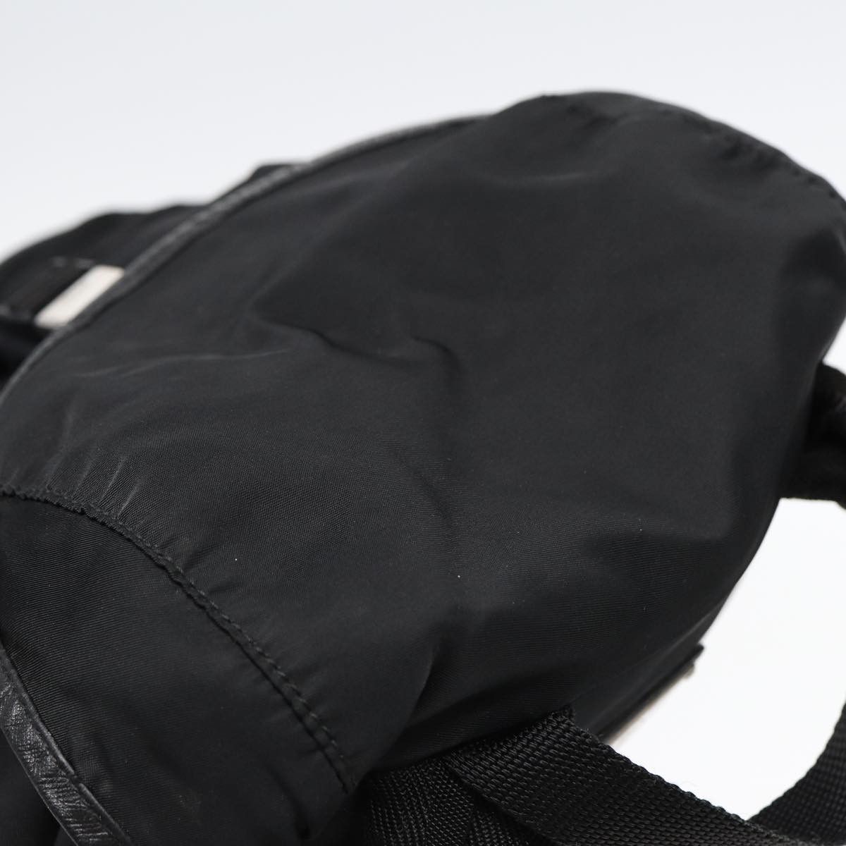Tessuto Black Synthetic Backpack Bag (Pre-Owned)