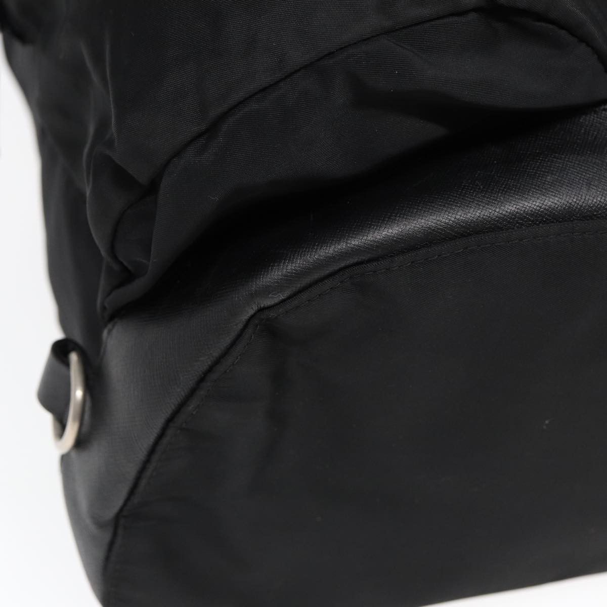 Tessuto Black Synthetic Backpack Bag (Pre-Owned)
