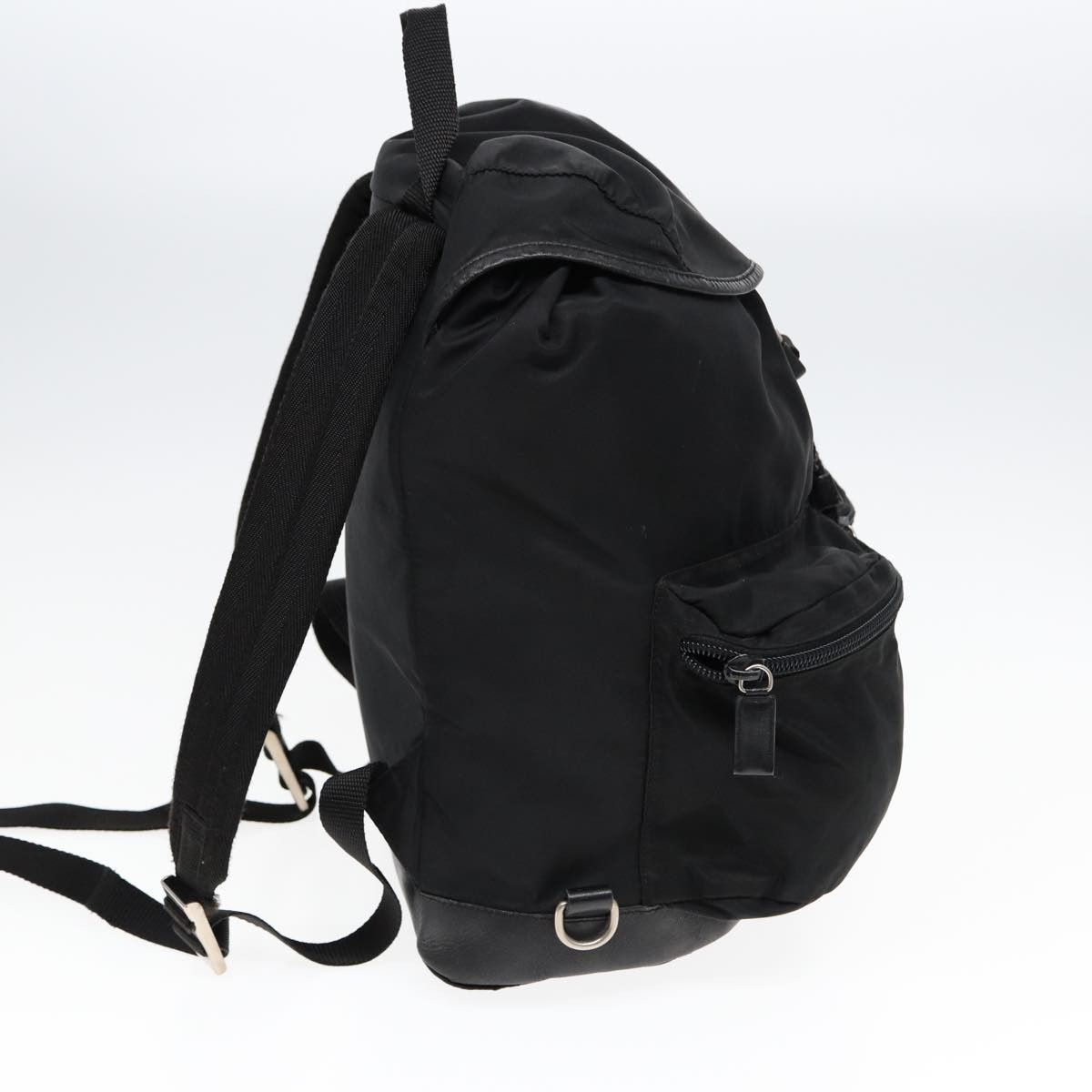 Tessuto Black Synthetic Backpack Bag (Pre-Owned)