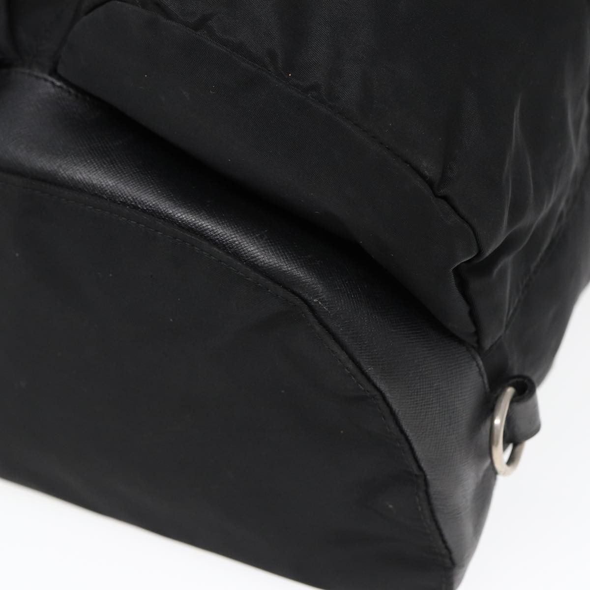 Tessuto Black Synthetic Backpack Bag (Pre-Owned)
