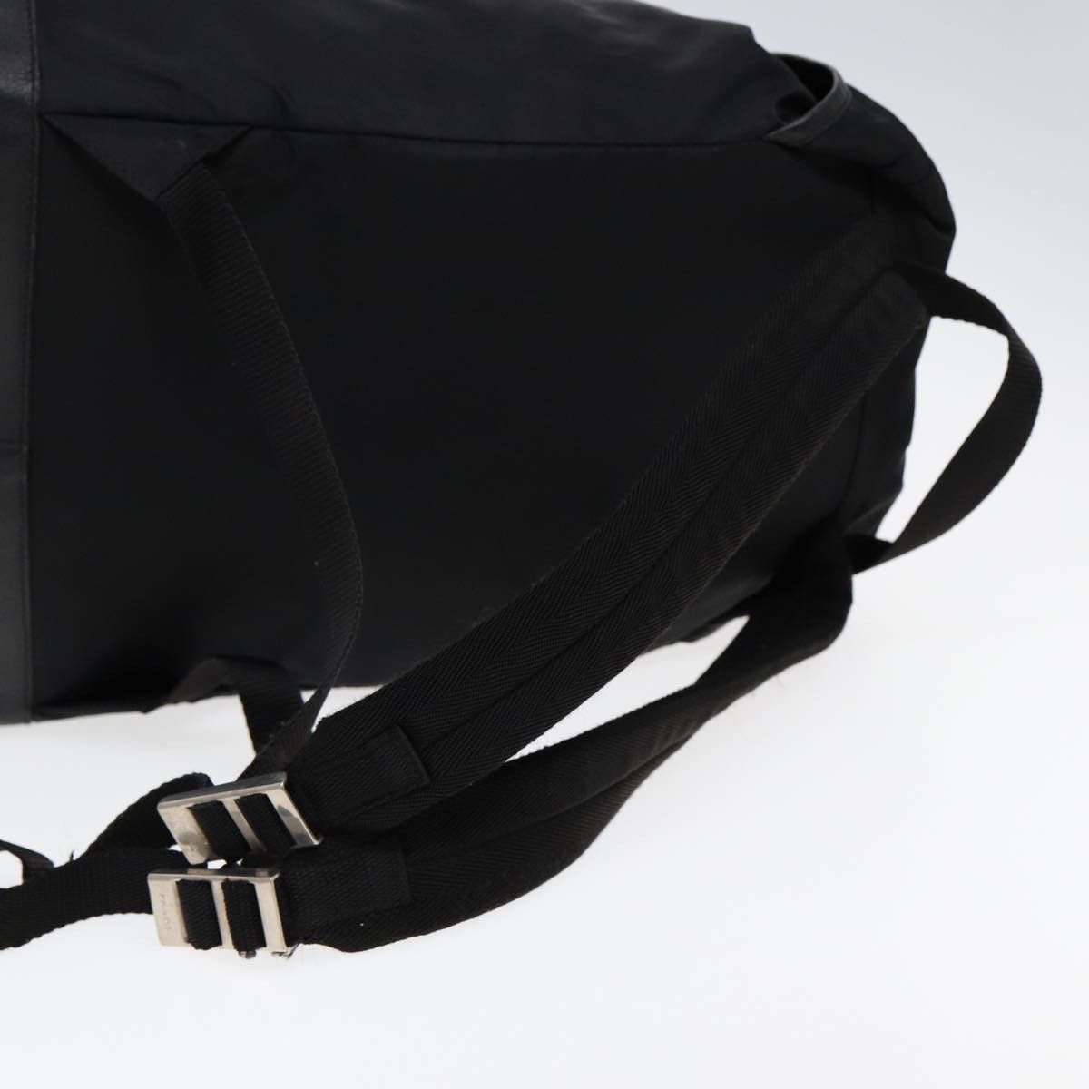 Tessuto Black Synthetic Backpack Bag (Pre-Owned)