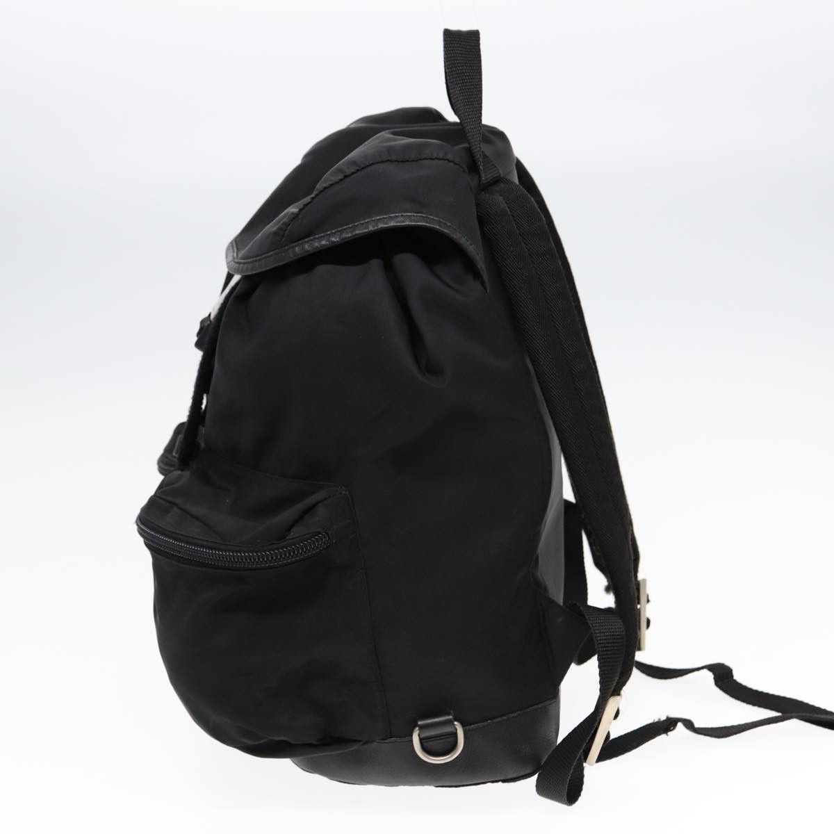 Tessuto Black Synthetic Backpack Bag (Pre-Owned)