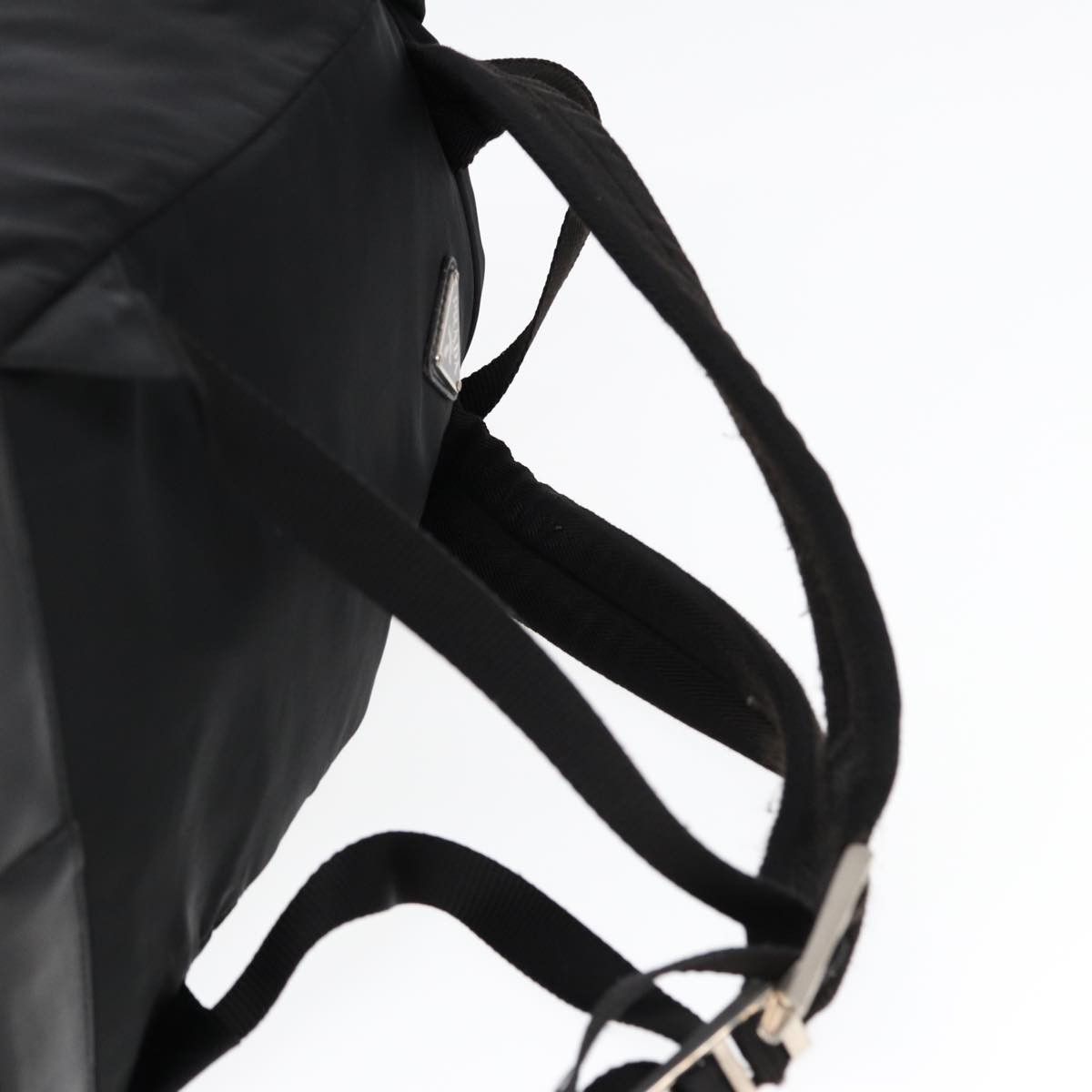 Tessuto Black Synthetic Backpack Bag (Pre-Owned)