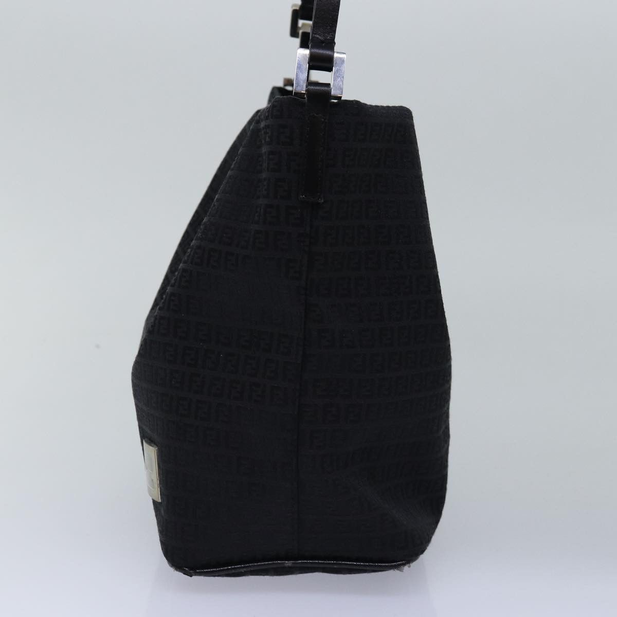 Fendi Zucchino Black Canvas Handbag (Pre-Owned) Size ONE SIZE - 11 Thumbnail