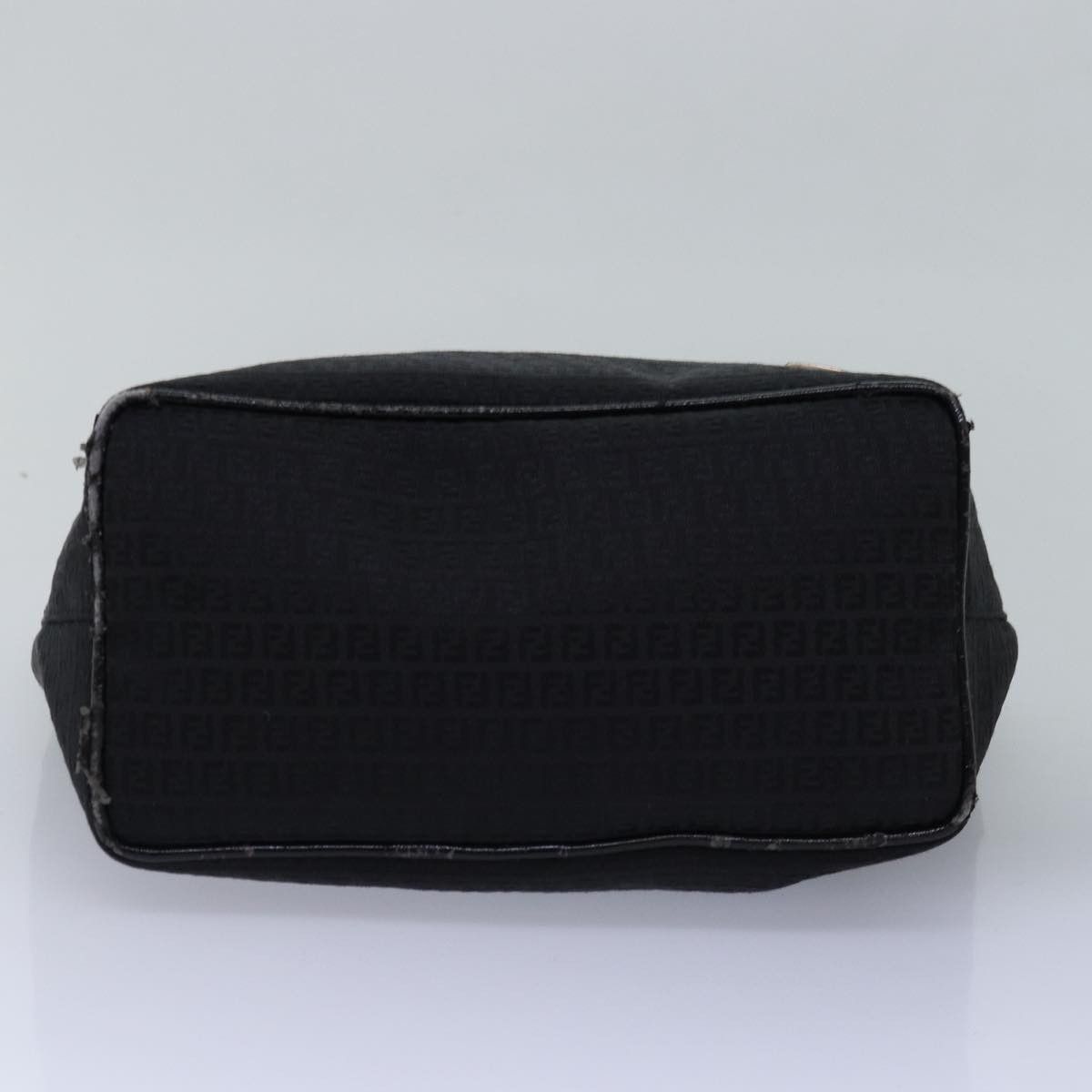 Fendi Zucchino Black Canvas Handbag (Pre-Owned) Size ONE SIZE - 3 Thumbnail