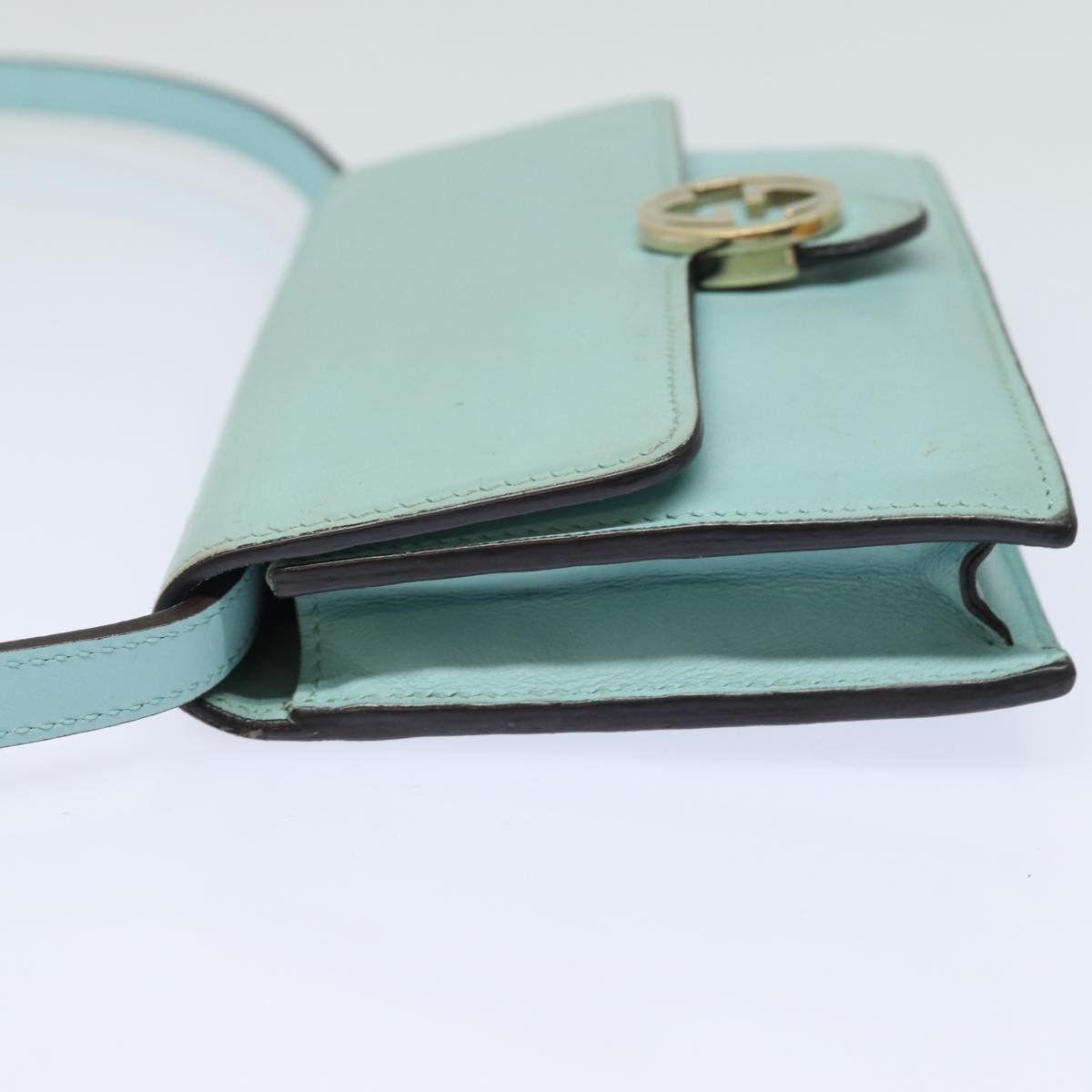 Gucci Blue Leather Wallet (Pre-Owned) Size ONE SIZE - 11 Thumbnail