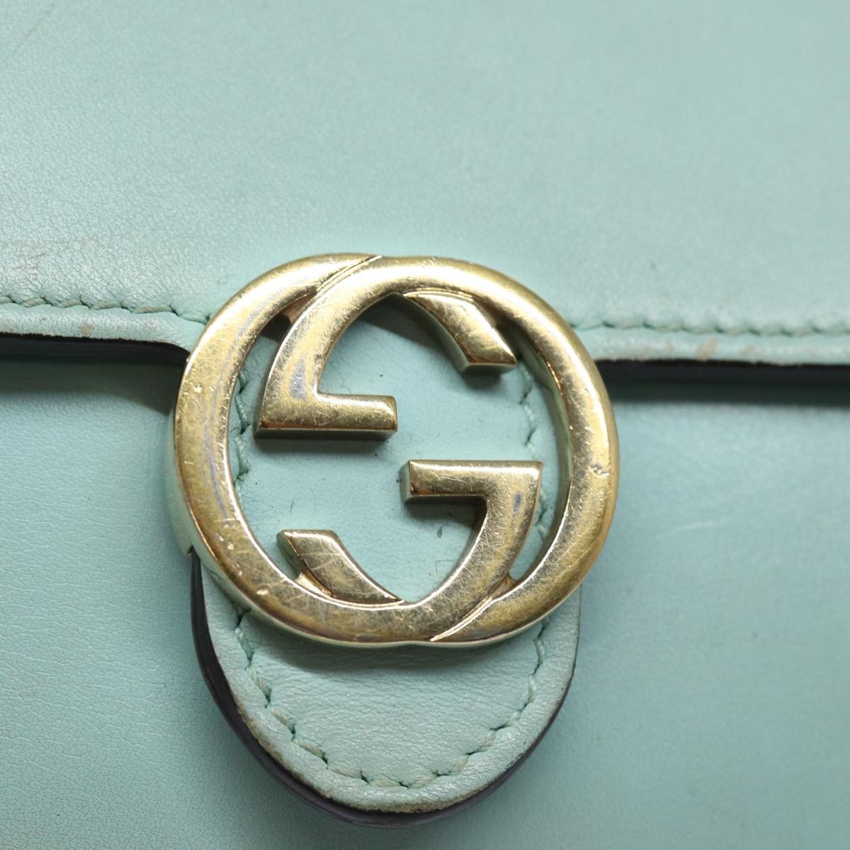 Gucci Blue Leather Wallet (Pre-Owned) Size ONE SIZE - 18 Thumbnail