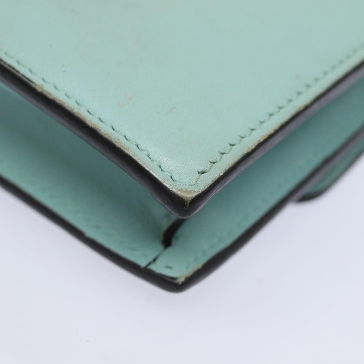 Gucci Blue Leather Wallet (Pre-Owned) Size ONE SIZE - 8 Thumbnail