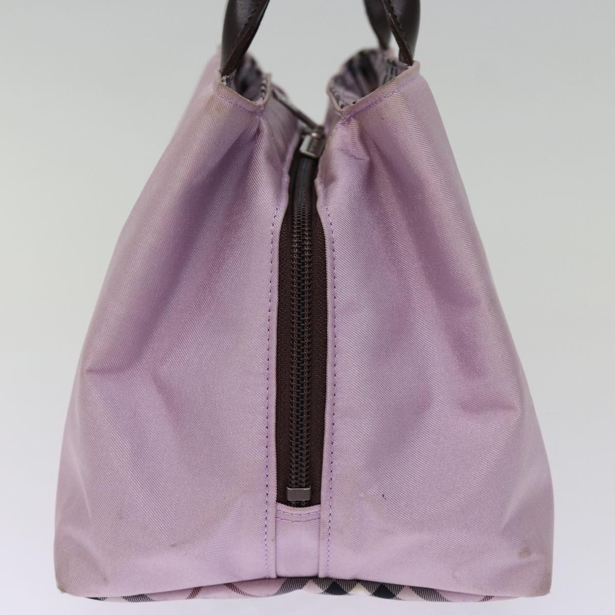 Burberry Nova Check Pink Synthetic Handbag (Pre-Owned) Size ONE SIZE - 4 Thumbnail