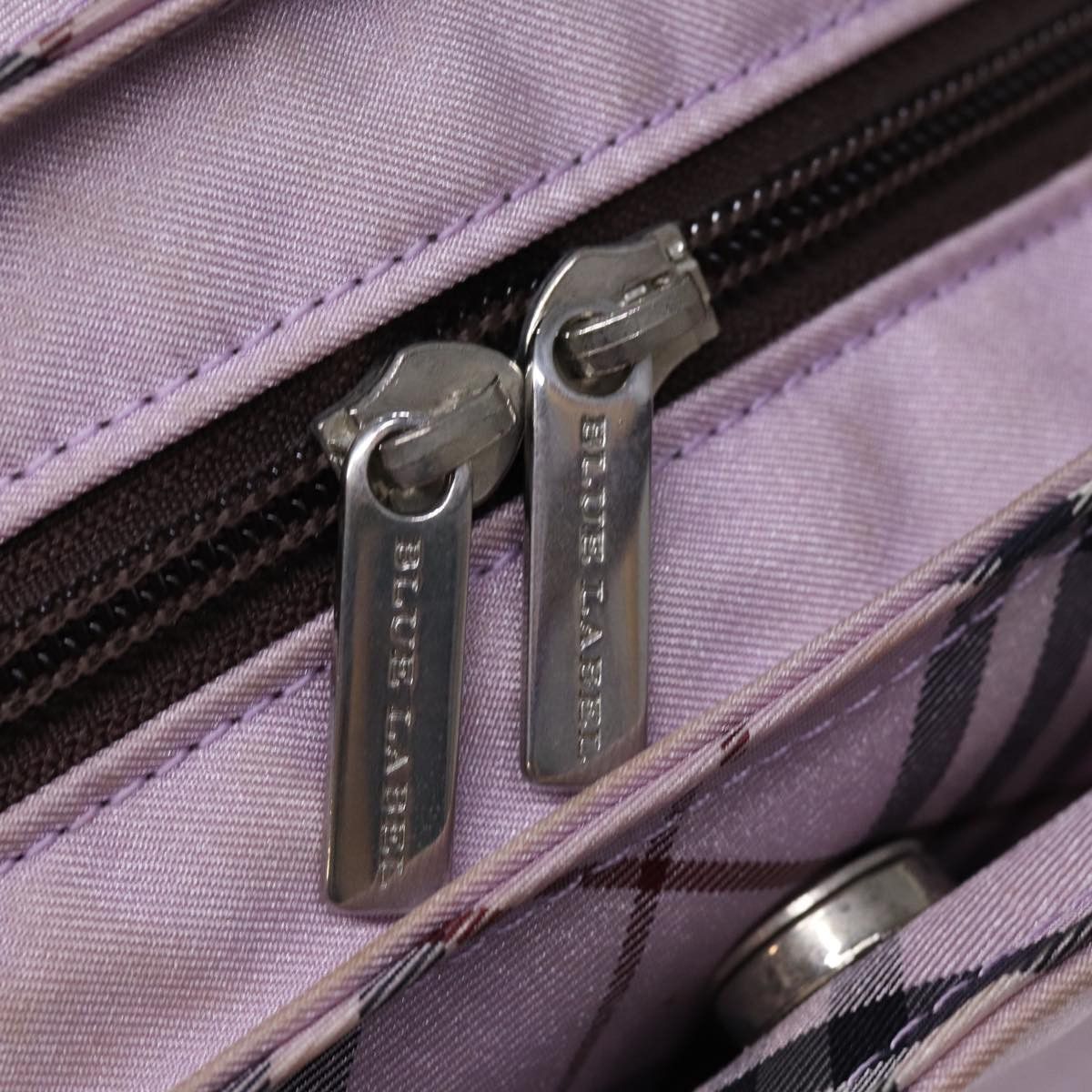 Burberry Nova Check Pink Synthetic Handbag (Pre-Owned) Size ONE SIZE - 17 Thumbnail