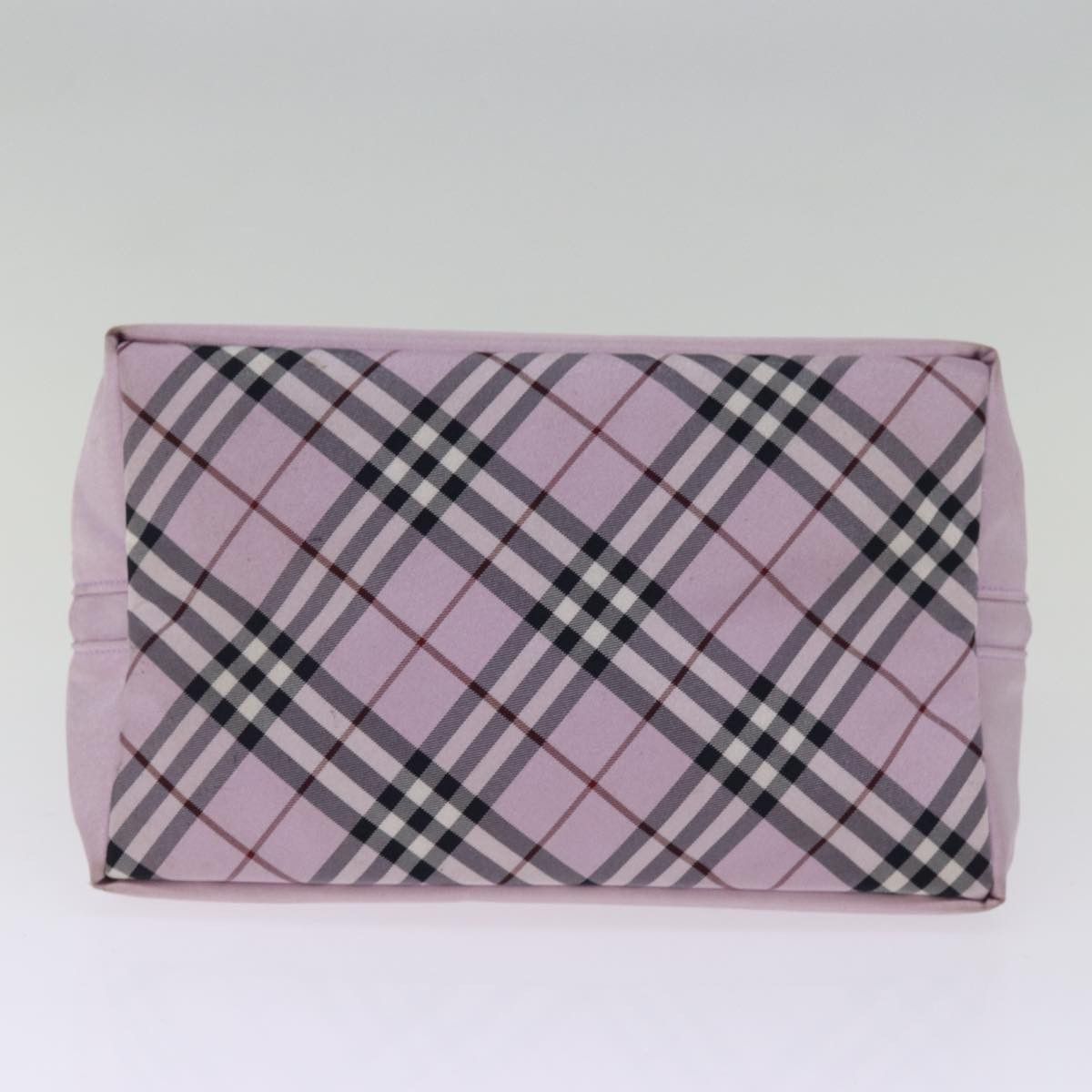 Burberry Nova Check Pink Synthetic Handbag (Pre-Owned) Size ONE SIZE - 3 Thumbnail