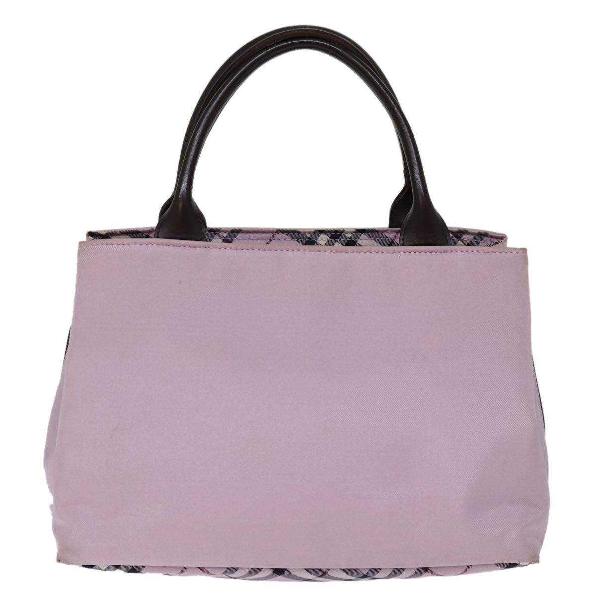 Burberry Nova Check Pink Synthetic Handbag (Pre-Owned) Size ONE SIZE - 2 Thumbnail