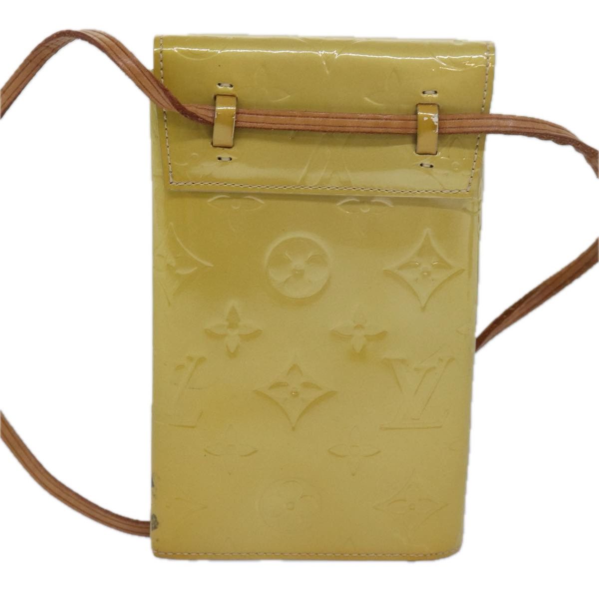 Louis Vuitton Walker Beige Patent Leather Wallet (Pre-Owned) Size ONE SIZE - 2 Thumbnail
