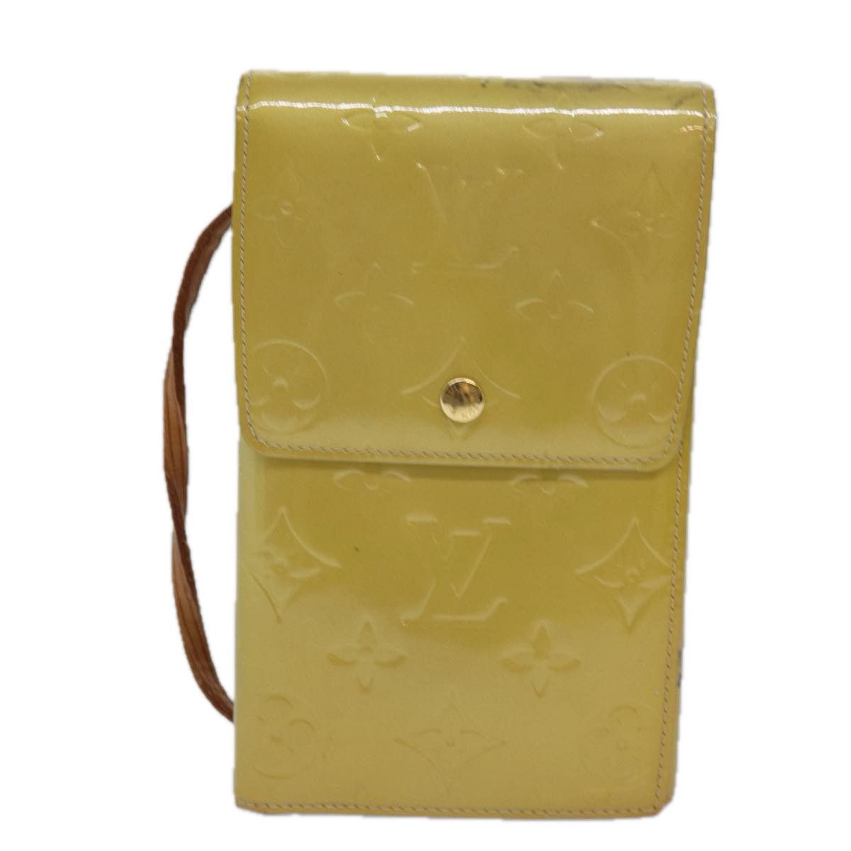 Louis Vuitton Walker Beige Patent Leather Wallet (Pre-Owned) Size ONE SIZE - 9 Thumbnail
