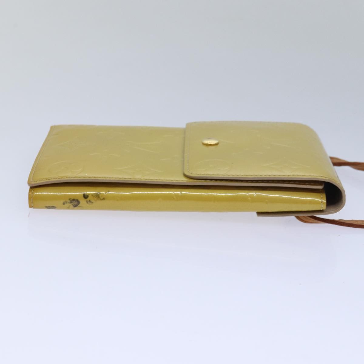 Louis Vuitton Walker Beige Patent Leather Wallet (Pre-Owned) Size ONE SIZE - 11 Thumbnail