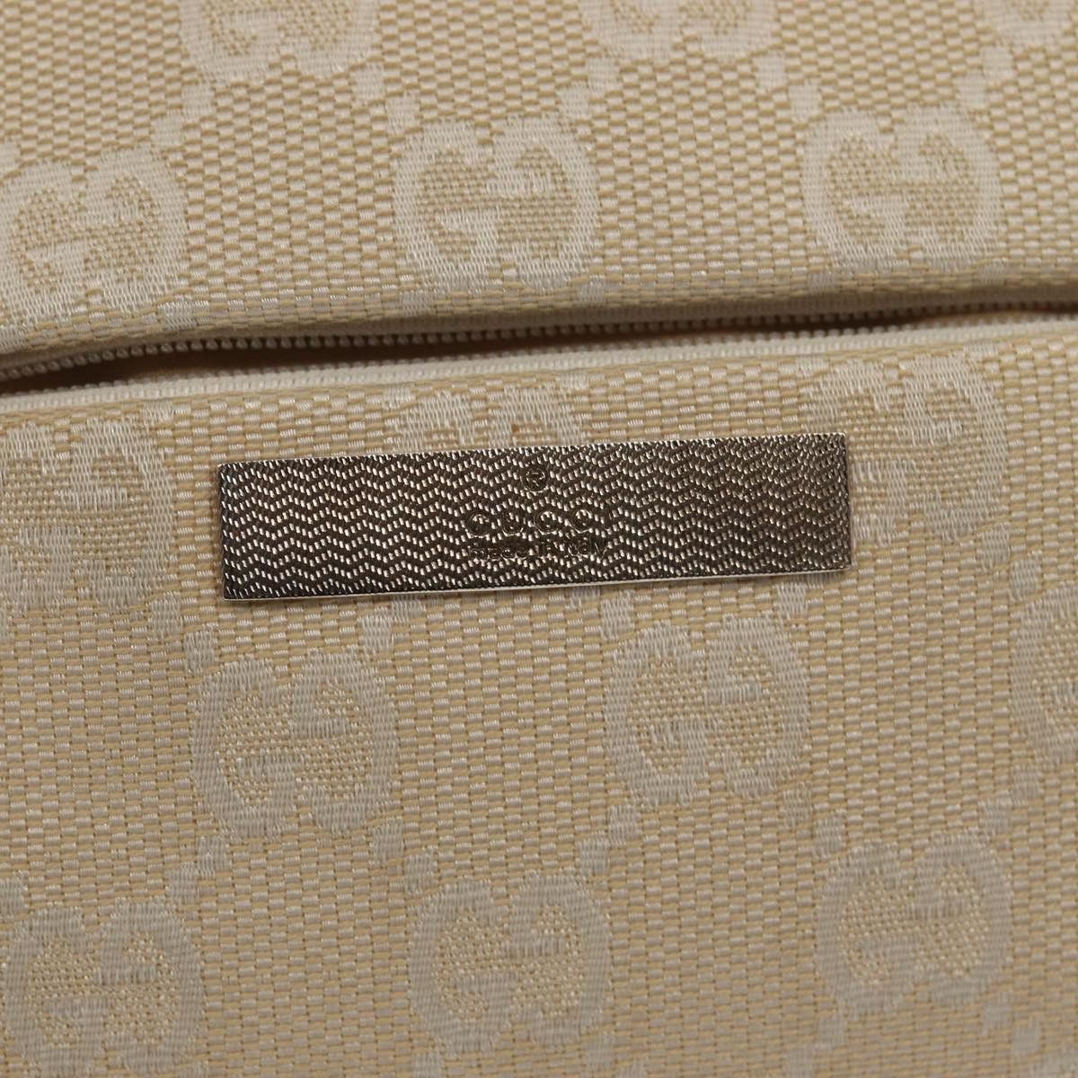 Gucci Bamboo Beige Canvas Handbag (Pre-Owned) Size ONE SIZE - 18 Thumbnail