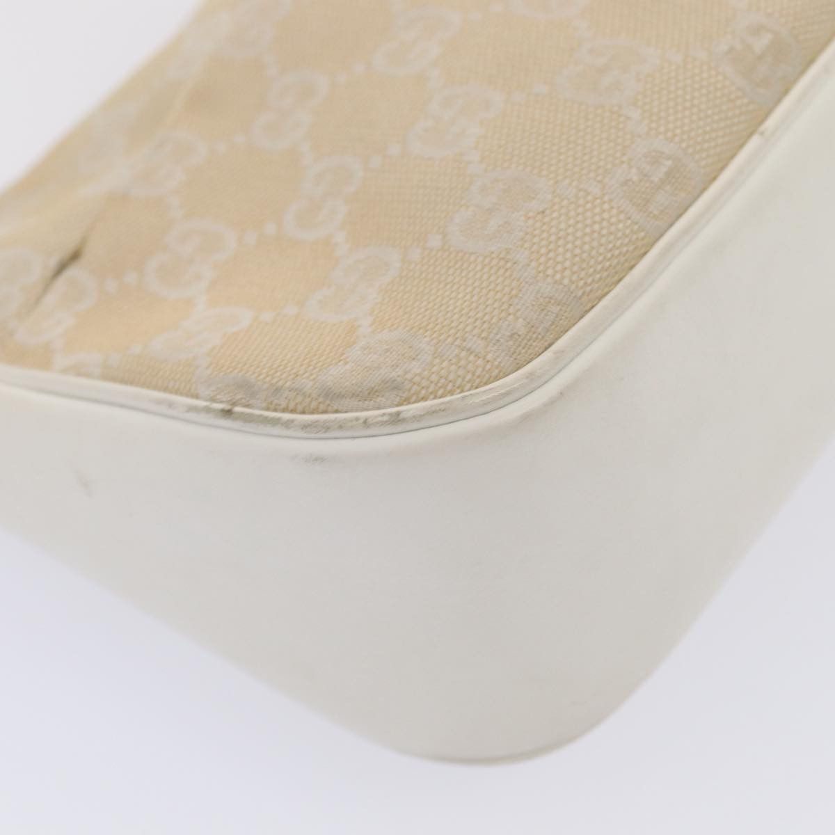 Gucci Bamboo Beige Canvas Handbag (Pre-Owned) Size ONE SIZE - 14 Thumbnail