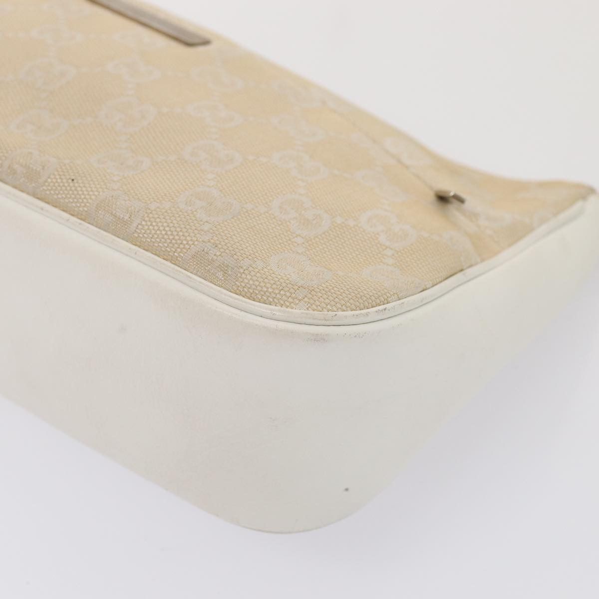Gucci Bamboo Beige Canvas Handbag (Pre-Owned) Size ONE SIZE - 13 Thumbnail