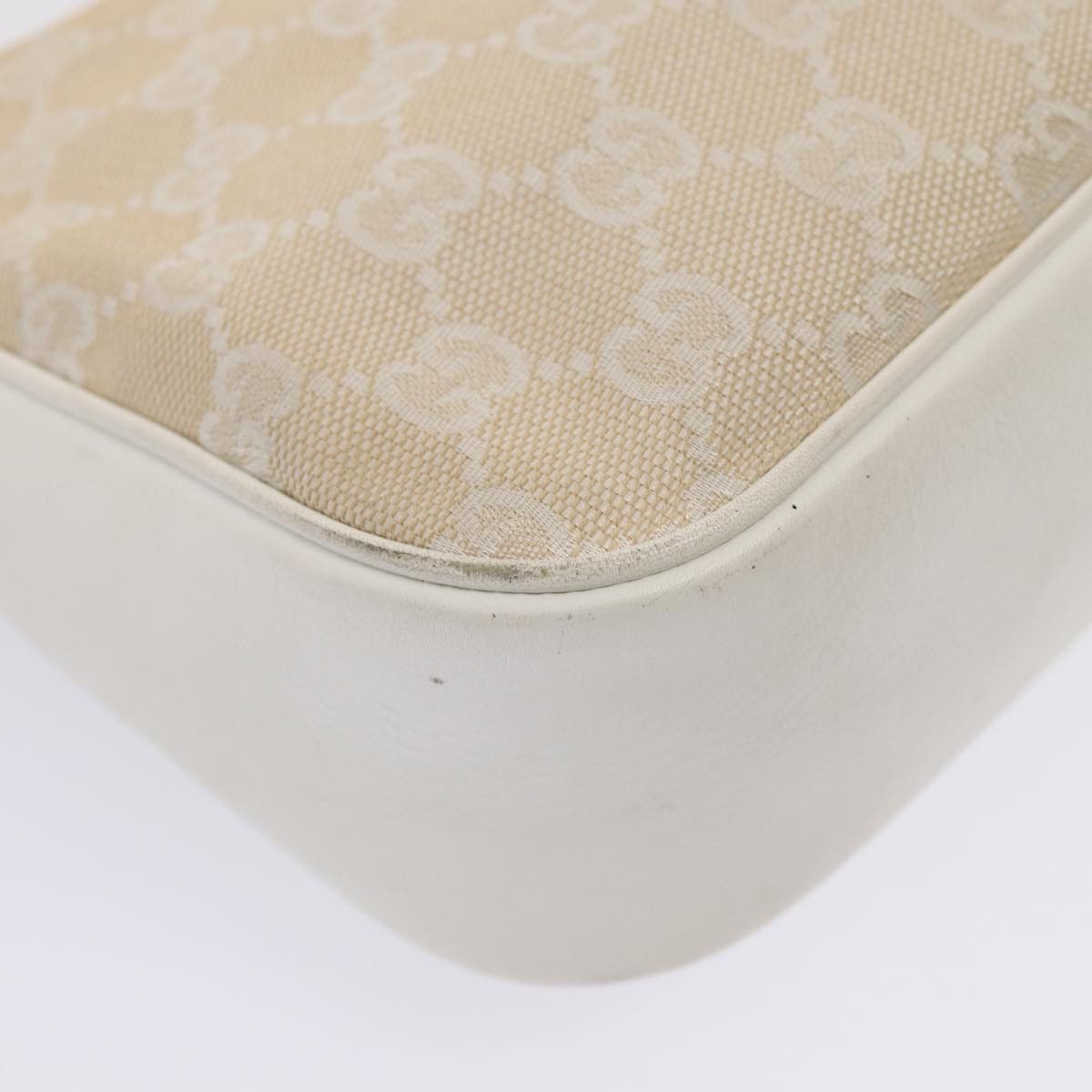 Gucci Bamboo Beige Canvas Handbag (Pre-Owned) Size ONE SIZE - 17 Thumbnail