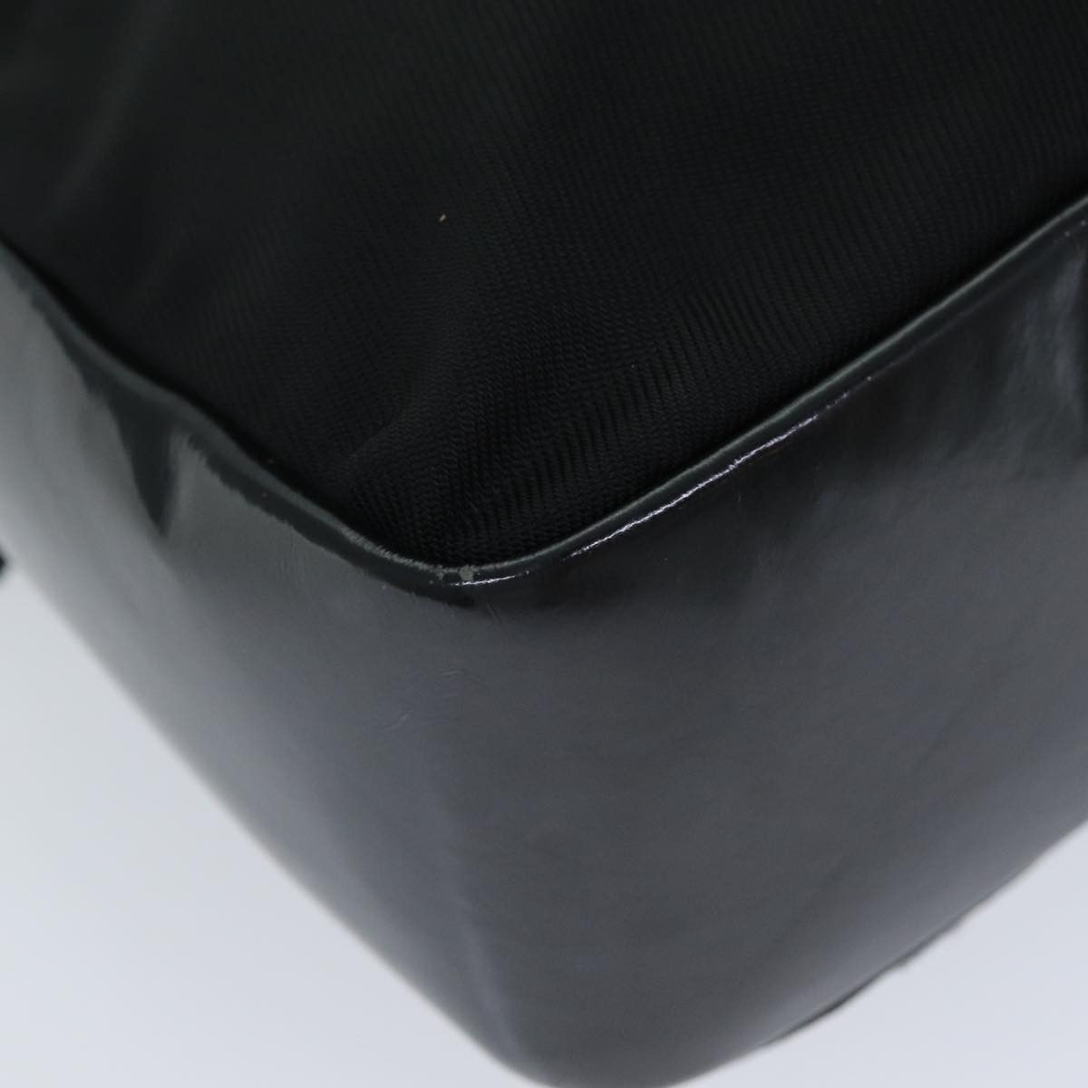Gucci Bamboo Black Synthetic Handbag (Pre-Owned) Size ONE SIZE - 16 Thumbnail
