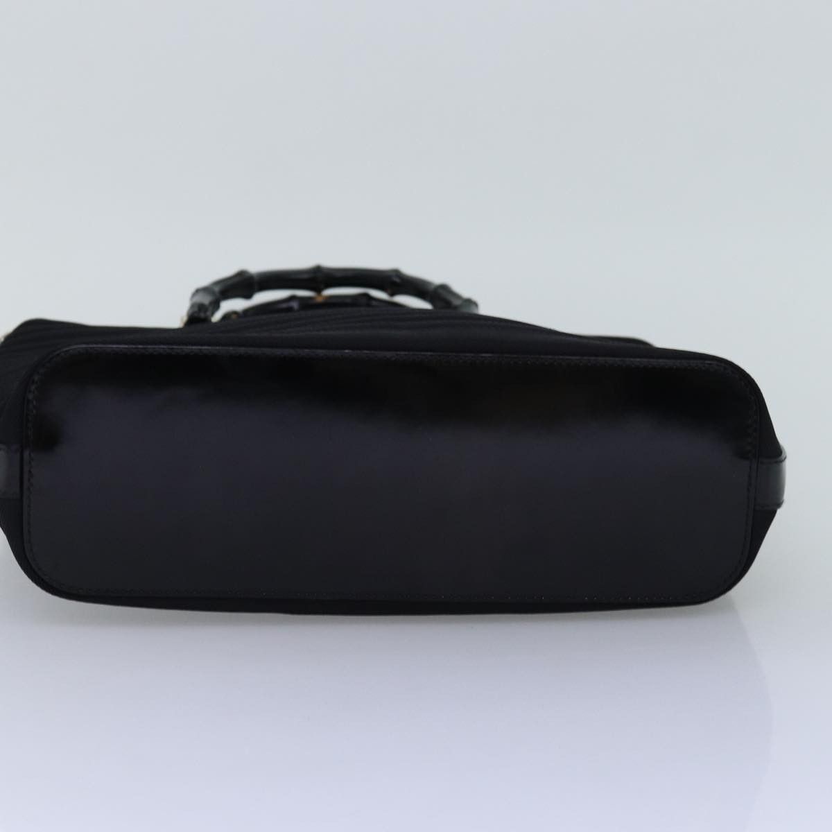 Gucci Bamboo Black Synthetic Handbag (Pre-Owned) Size ONE SIZE - 3 Thumbnail