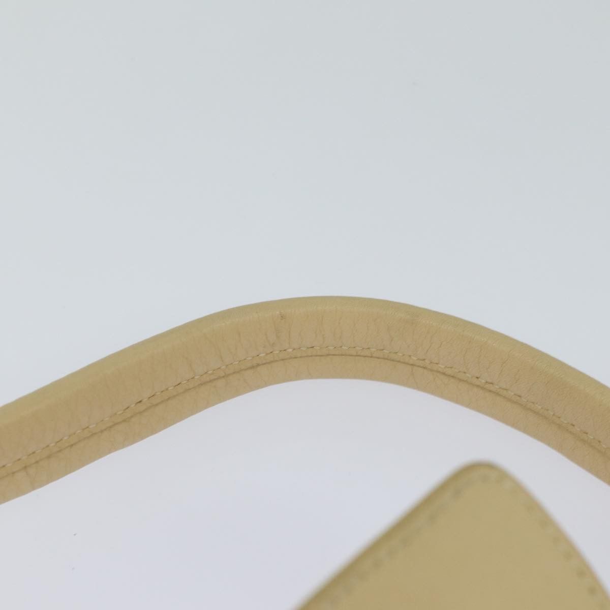Prada Beige Synthetic Shoulder Bag (Pre-Owned) Size ONE SIZE - 12 Thumbnail