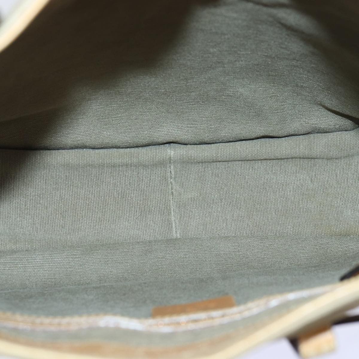 Gucci Beige Canvas Handbag (Pre-Owned) Size ONE SIZE - 5 Thumbnail
