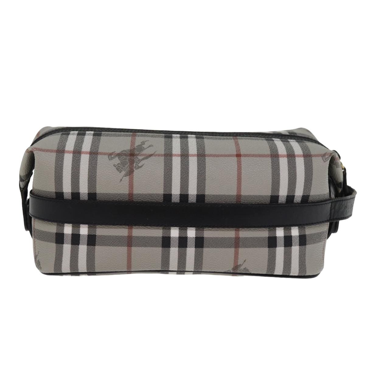 Burberry Nova Check Grey Canvas Clutch Bag (Pre-Owned) Size ONE SIZE - 2 Thumbnail