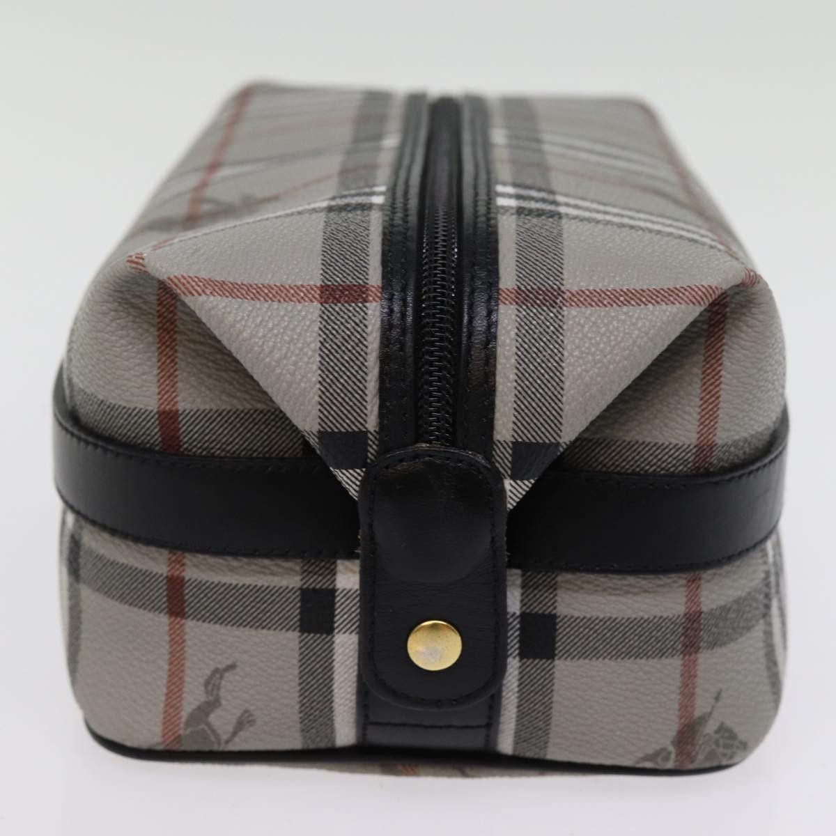 Burberry Nova Check Grey Canvas Clutch Bag (Pre-Owned) Size ONE SIZE - 10 Thumbnail