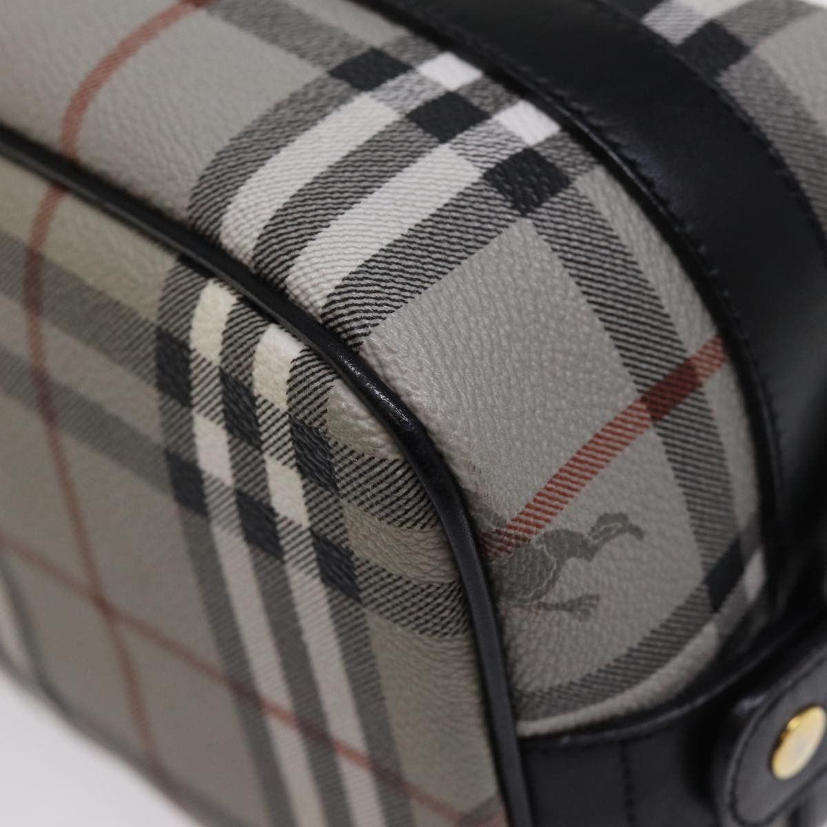 Burberry Nova Check Grey Canvas Clutch Bag (Pre-Owned) Size ONE SIZE - 8 Thumbnail