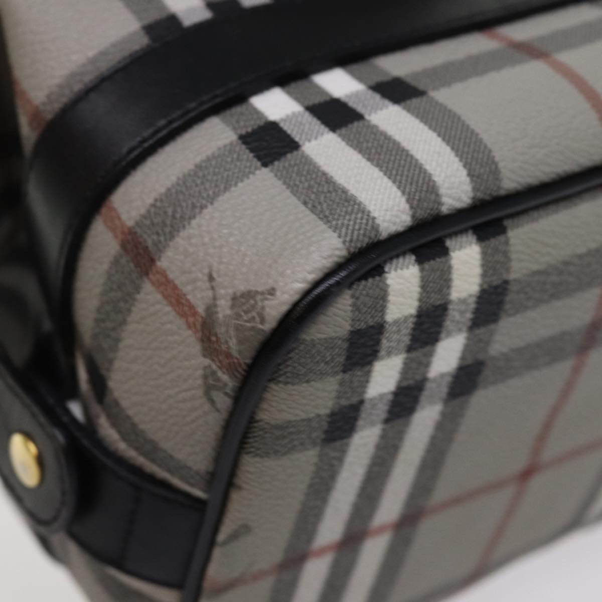 Burberry Nova Check Grey Canvas Clutch Bag (Pre-Owned) Size ONE SIZE - 14 Thumbnail