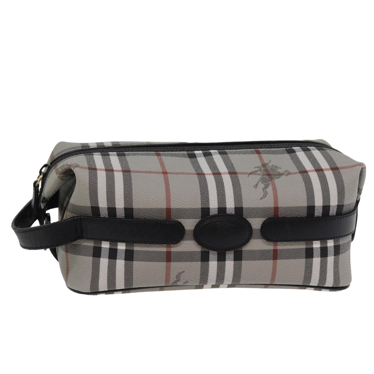 Burberry Nova Check Grey Canvas Clutch Bag (Pre-Owned) Size ONE SIZE - 12 Thumbnail