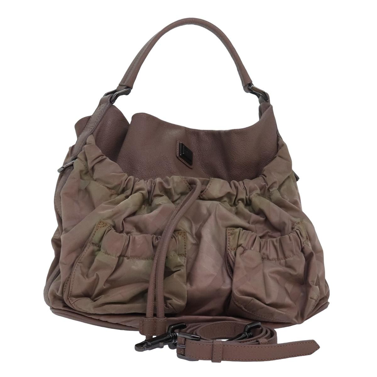 Burberry - Brown Leather Shoulder Bag (Pre-Owned) Size ONE SIZE - 11 Thumbnail