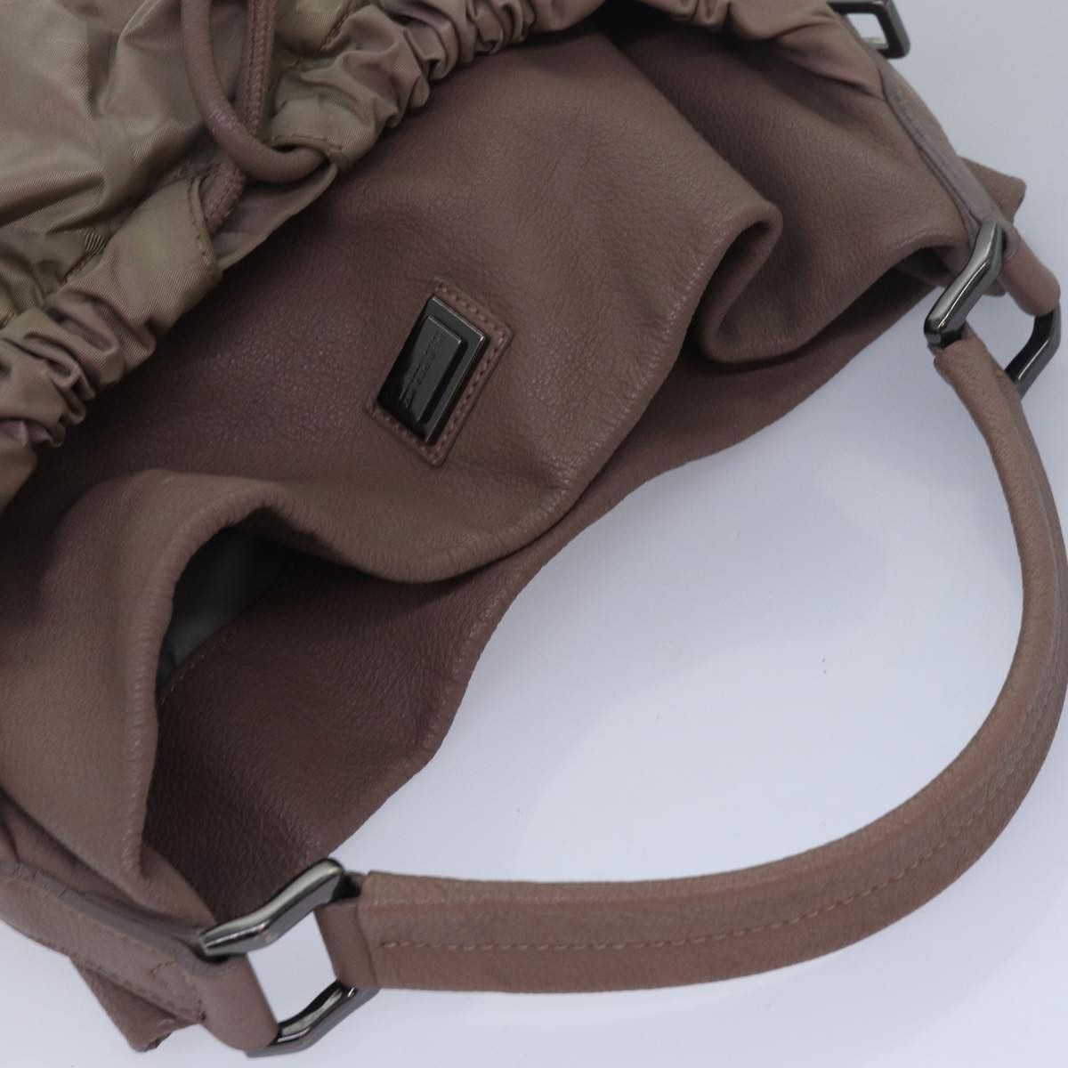 Burberry - Brown Leather Shoulder Bag (Pre-Owned) Size ONE SIZE - 4 Thumbnail