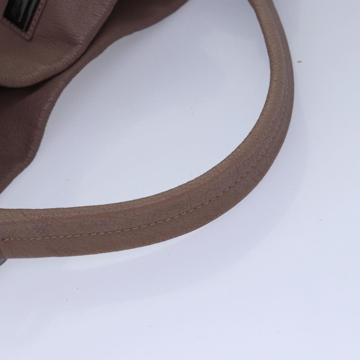 Burberry - Brown Leather Shoulder Bag (Pre-Owned) Size ONE SIZE - 12 Thumbnail