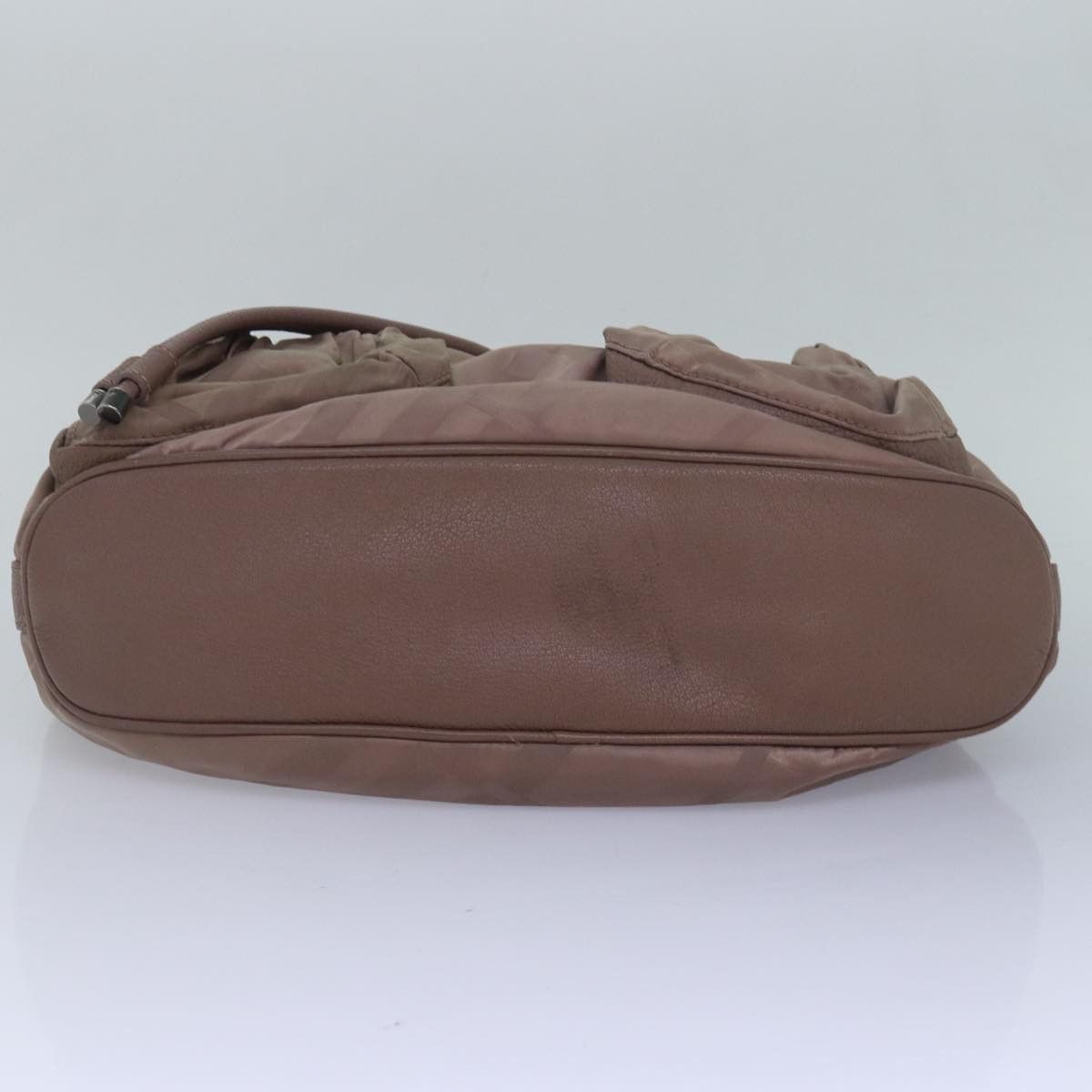 Burberry - Brown Leather Shoulder Bag (Pre-Owned) Size ONE SIZE - 3 Thumbnail