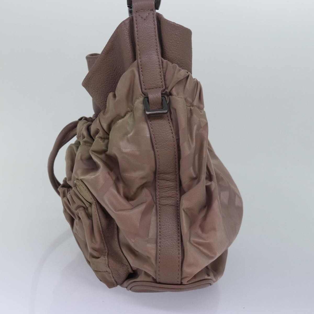 Burberry - Brown Leather Shoulder Bag (Pre-Owned) Size ONE SIZE - 10 Thumbnail