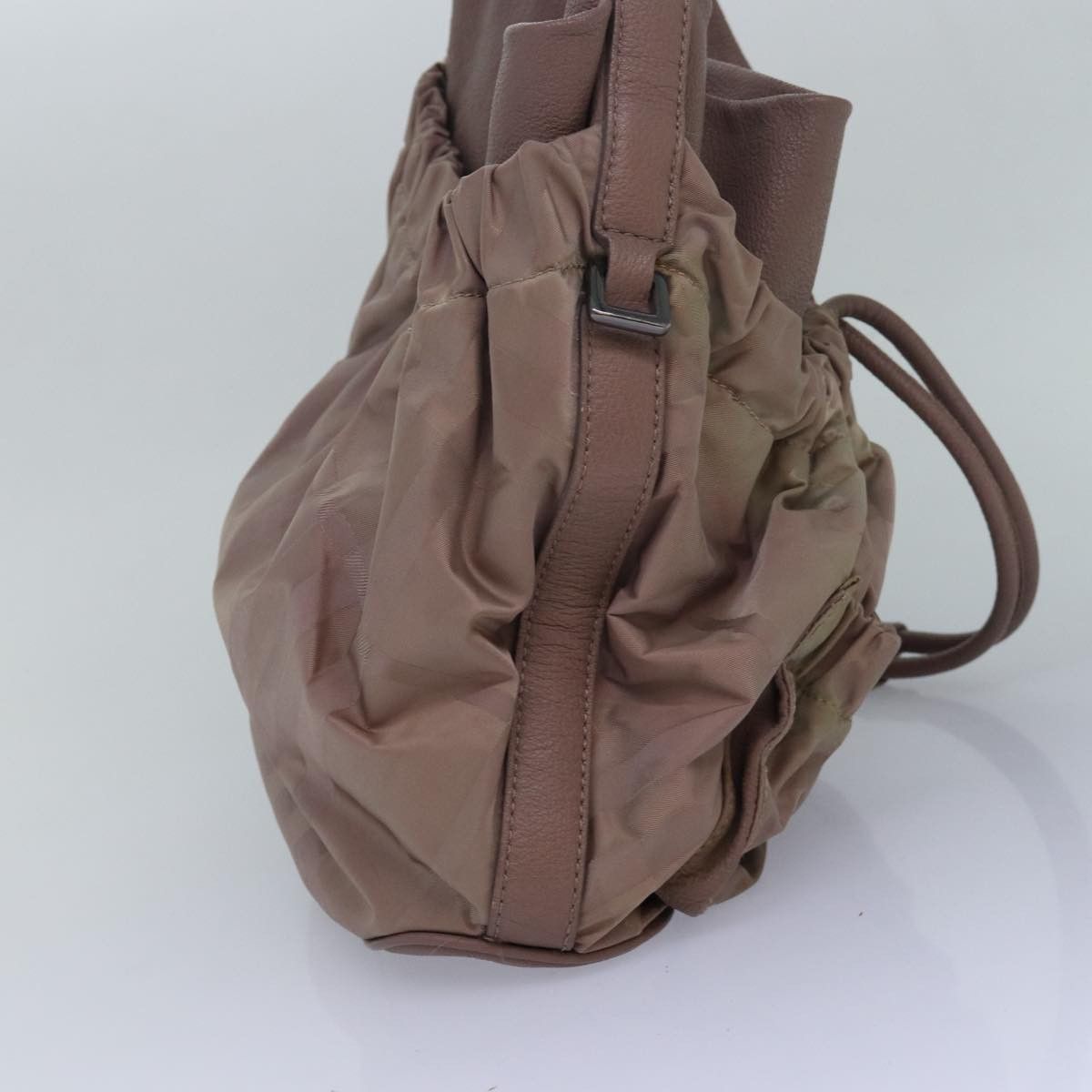 Burberry - Brown Leather Shoulder Bag (Pre-Owned) Size ONE SIZE - 9 Thumbnail