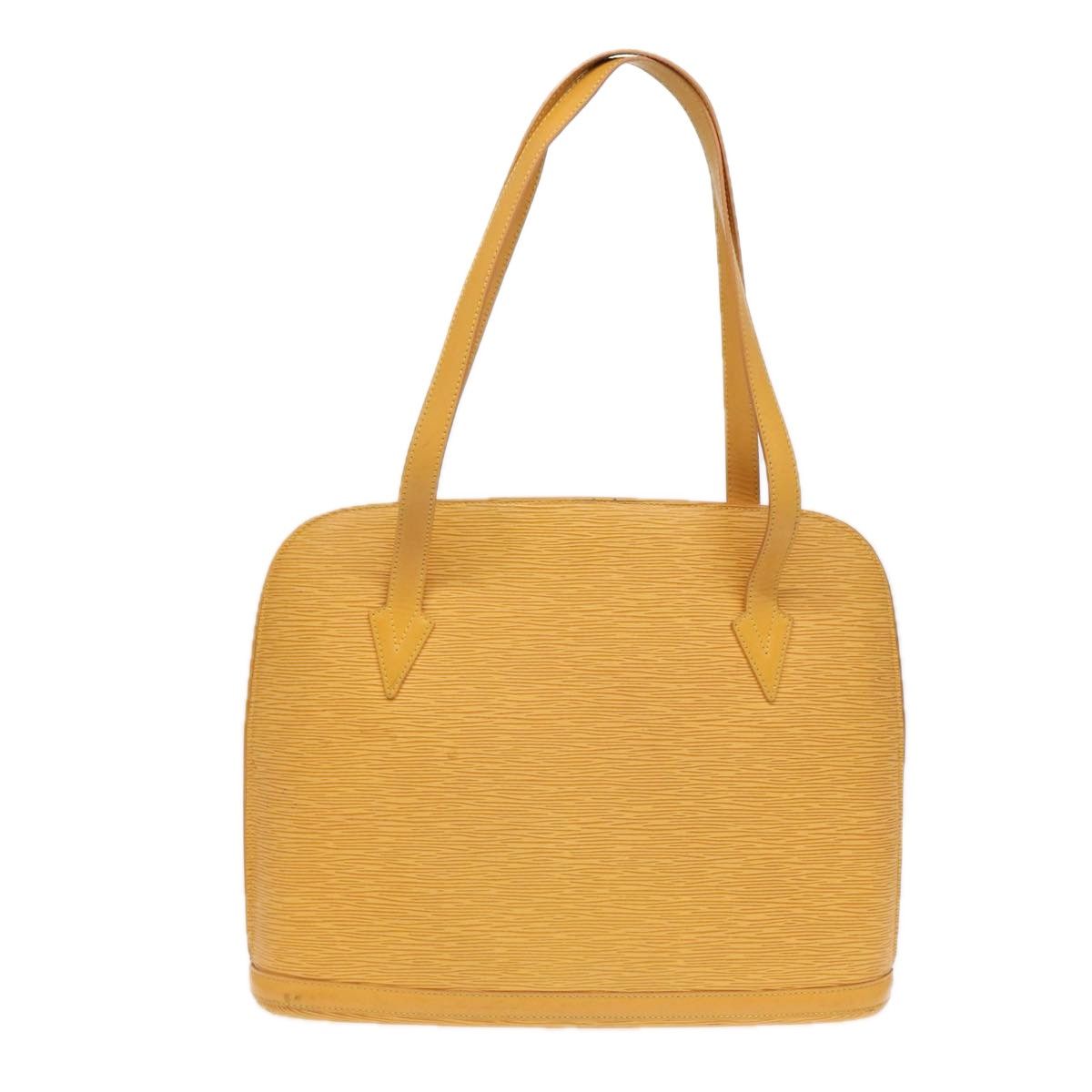 Louis Vuitton Lussac Yellow Leather Shoulder Bag (Pre-Owned) Size ONE SIZE - 2 Thumbnail