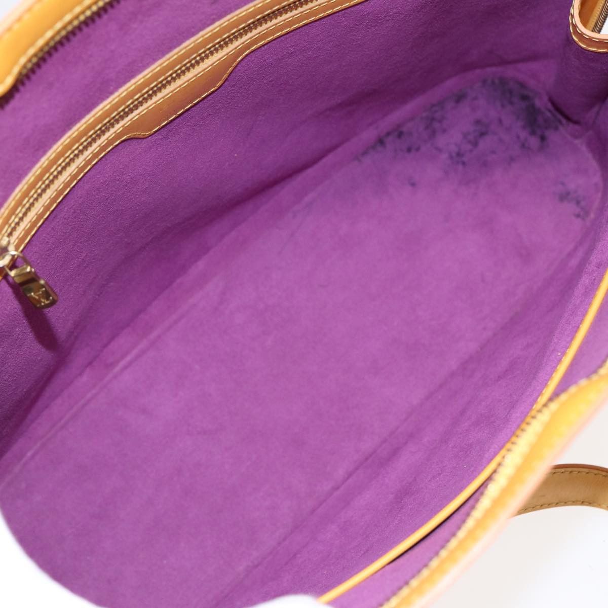 Louis Vuitton Lussac Yellow Leather Shoulder Bag (Pre-Owned) Size ONE SIZE - 7 Thumbnail