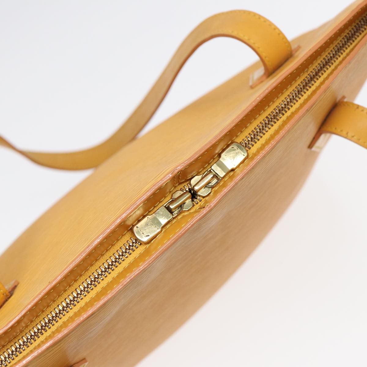 Louis Vuitton Lussac Yellow Leather Shoulder Bag (Pre-Owned) Size ONE SIZE - 6 Thumbnail
