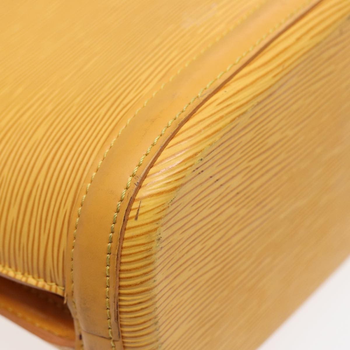 Louis Vuitton Lussac Yellow Leather Shoulder Bag (Pre-Owned) Size ONE SIZE - 15 Thumbnail
