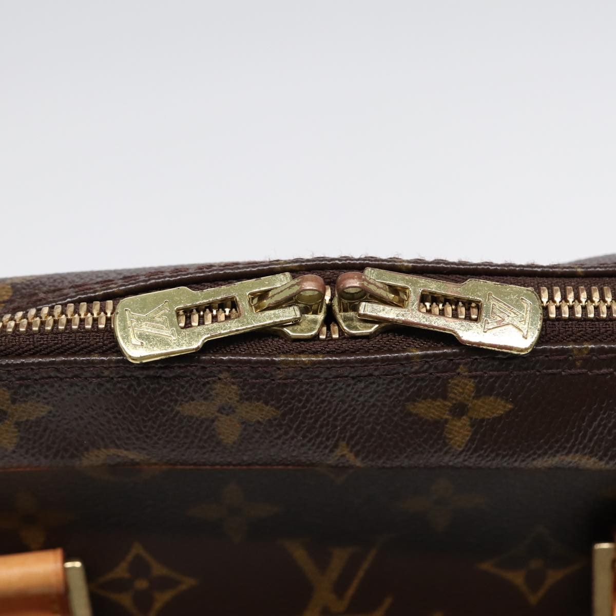 Louis Vuitton Porte Documents Brown Canvas Briefcase Bag (Pre-Owned) Size ONE SIZE - 18 Thumbnail