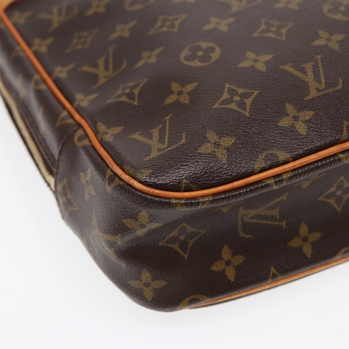 Louis Vuitton Porte Documents Brown Canvas Briefcase Bag (Pre-Owned) Size ONE SIZE - 17 Thumbnail