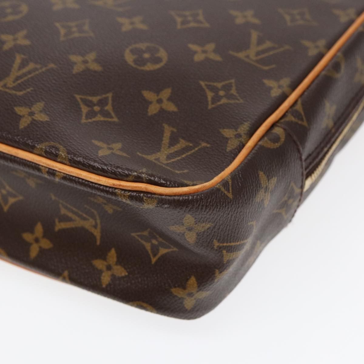 Louis Vuitton Porte Documents Brown Canvas Briefcase Bag (Pre-Owned) Size ONE SIZE - 15 Thumbnail