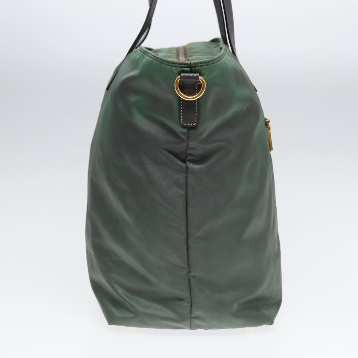 Prada Tessuto Khaki Synthetic Tote Bag (Pre-Owned) Size ONE SIZE - 9 Thumbnail