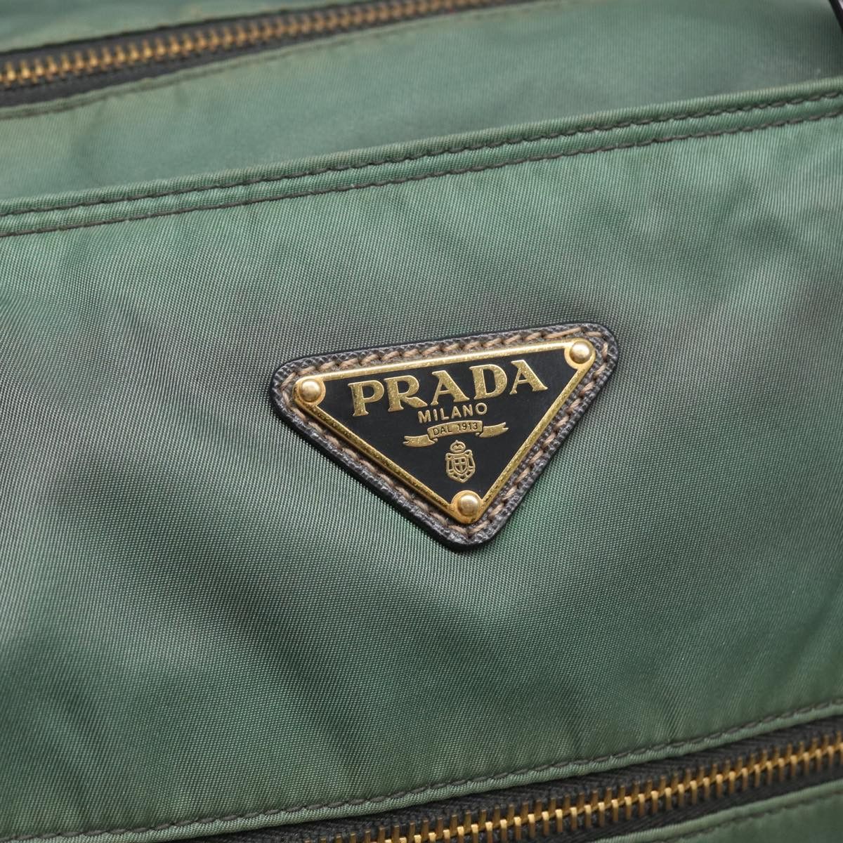 Prada Tessuto Khaki Synthetic Tote Bag (Pre-Owned) Size ONE SIZE - 17 Thumbnail