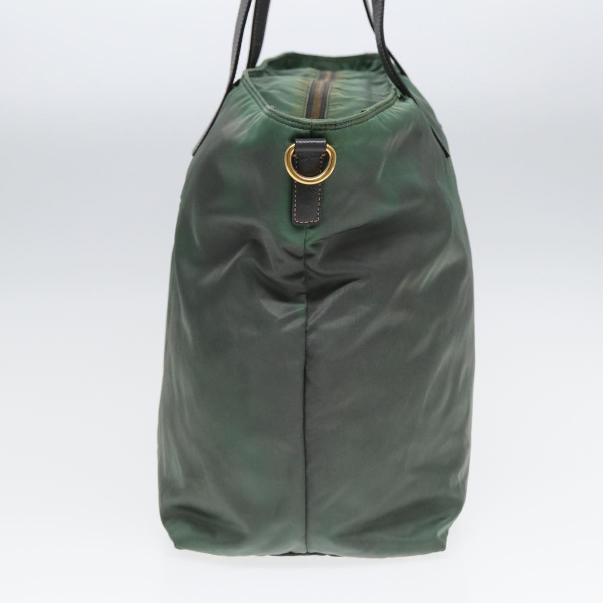 Prada Tessuto Khaki Synthetic Tote Bag (Pre-Owned) Size ONE SIZE - 10 Thumbnail